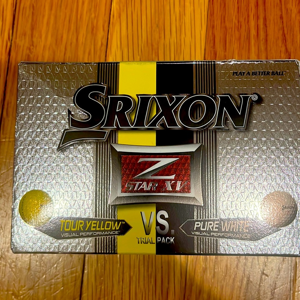 Srixon golf balls